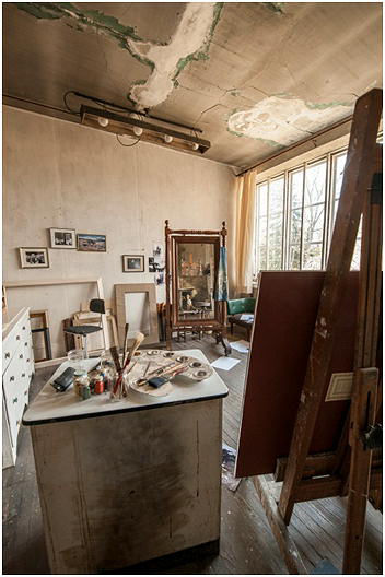 Andrew Wyeths studio