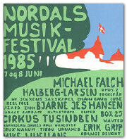 nordals musikfestival 1985, peter vilhelm nielsen