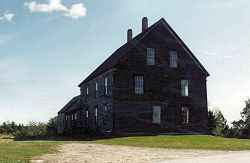 Andrew Wyeth’s olson house in fog